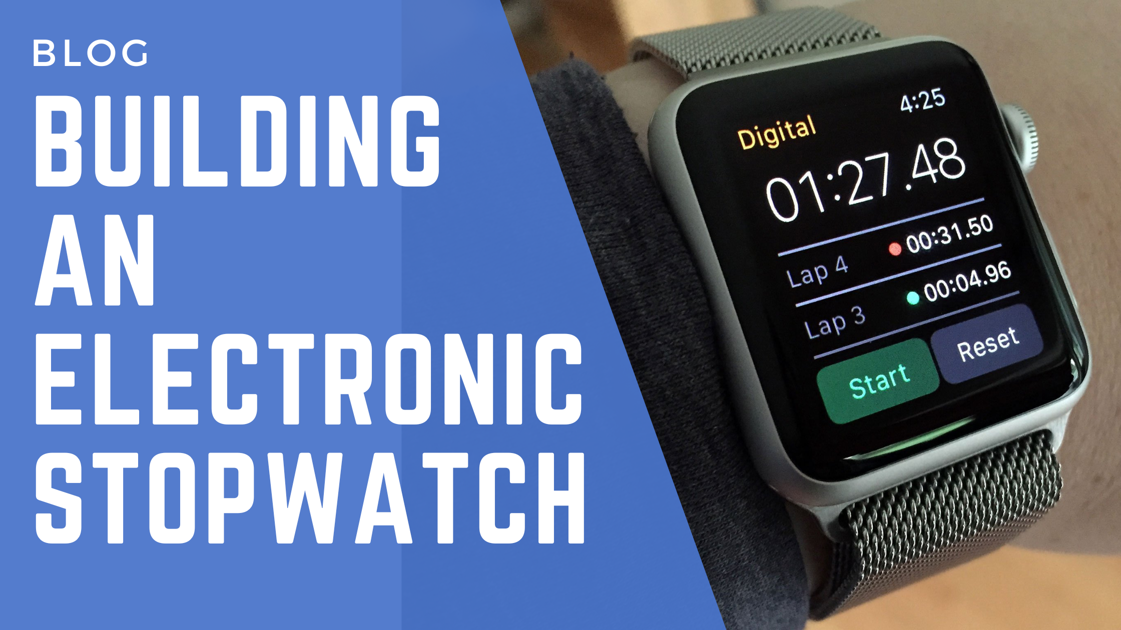 Building an electronic Stopwatch – mpythonboard