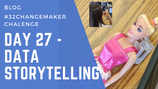 Day 27 of #32Changemaker Challenge – Data Storytelling: Visualizing Sensor Data with Vizeey