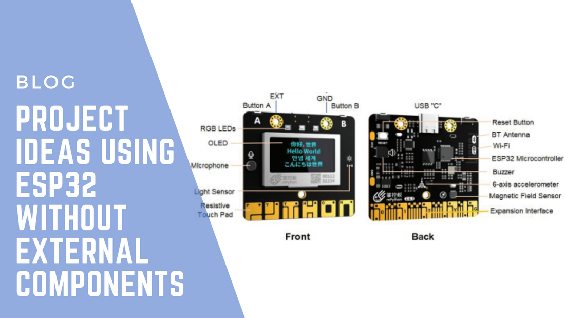 Project Ideas Using ESP32 Without External Components