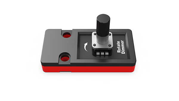 Red Rotation Knob Potentiometer Rotary Knob – mpythonboard